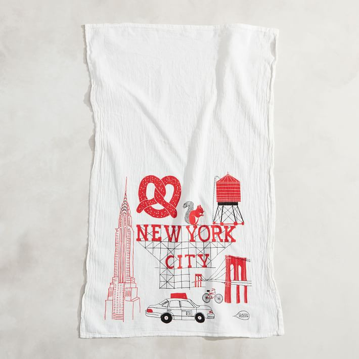 Claudia Pearson City Tea Towels | West Elm (US)