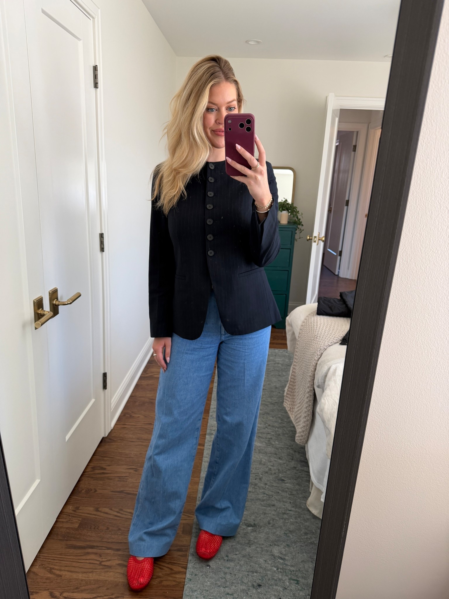 Sunday spring look 

Jacket: Madewell
Pants: Favorite Daughter 
Jelly flats: Intentionally blank

Spring fashion, casual, ootd, outfit inspo, trendy, jelly shoes 

#LTKTall #LTKootd #LTKgrwm