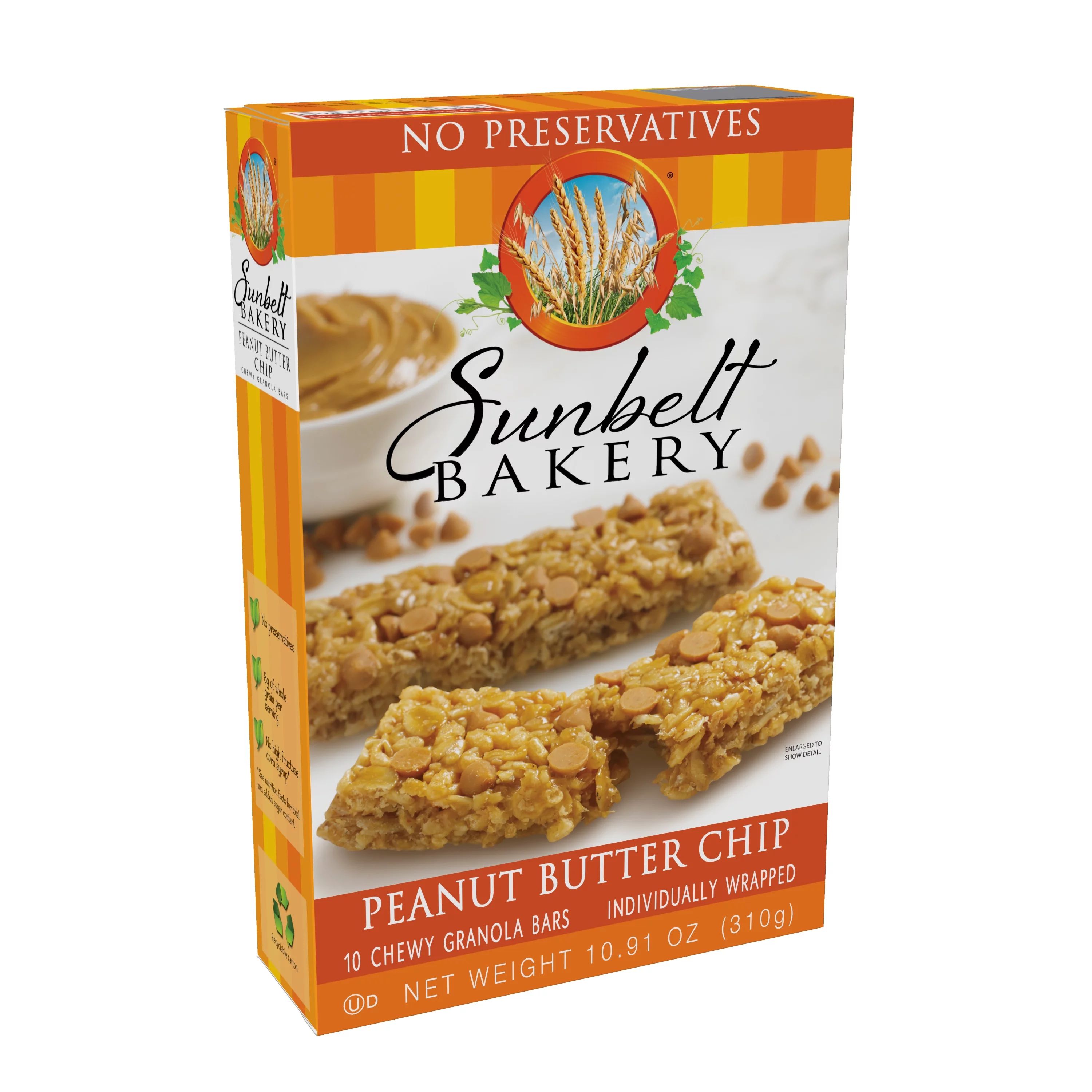 Chewy Granola Bars, Sunbelt Bakery Family Pack Peanut Butter Chip | Walmart (US)