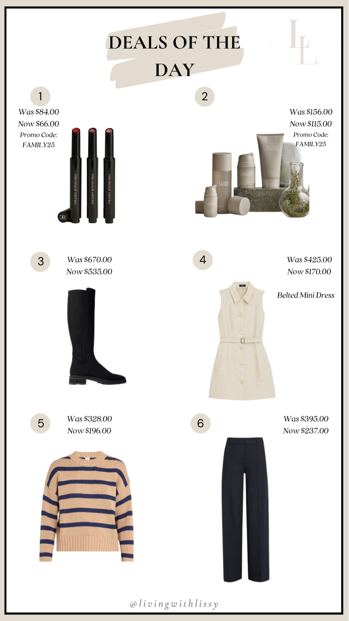 Lipstick, cosmetic, beauty, skincare, boot, black boot, fall boot, linen dress, belted dress, military dress, cardigan, sweater, trousers, wide leg trouser, skincare set, lip balm, lip balm set, lug boot, tall boot

#LTKBeauty #LTKShoeCrush #LTKSaleAlert