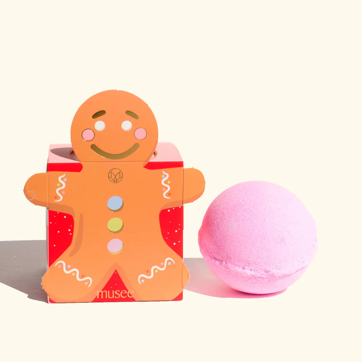 Gingerbread Man Bath Balm | Musee Bath | Musee