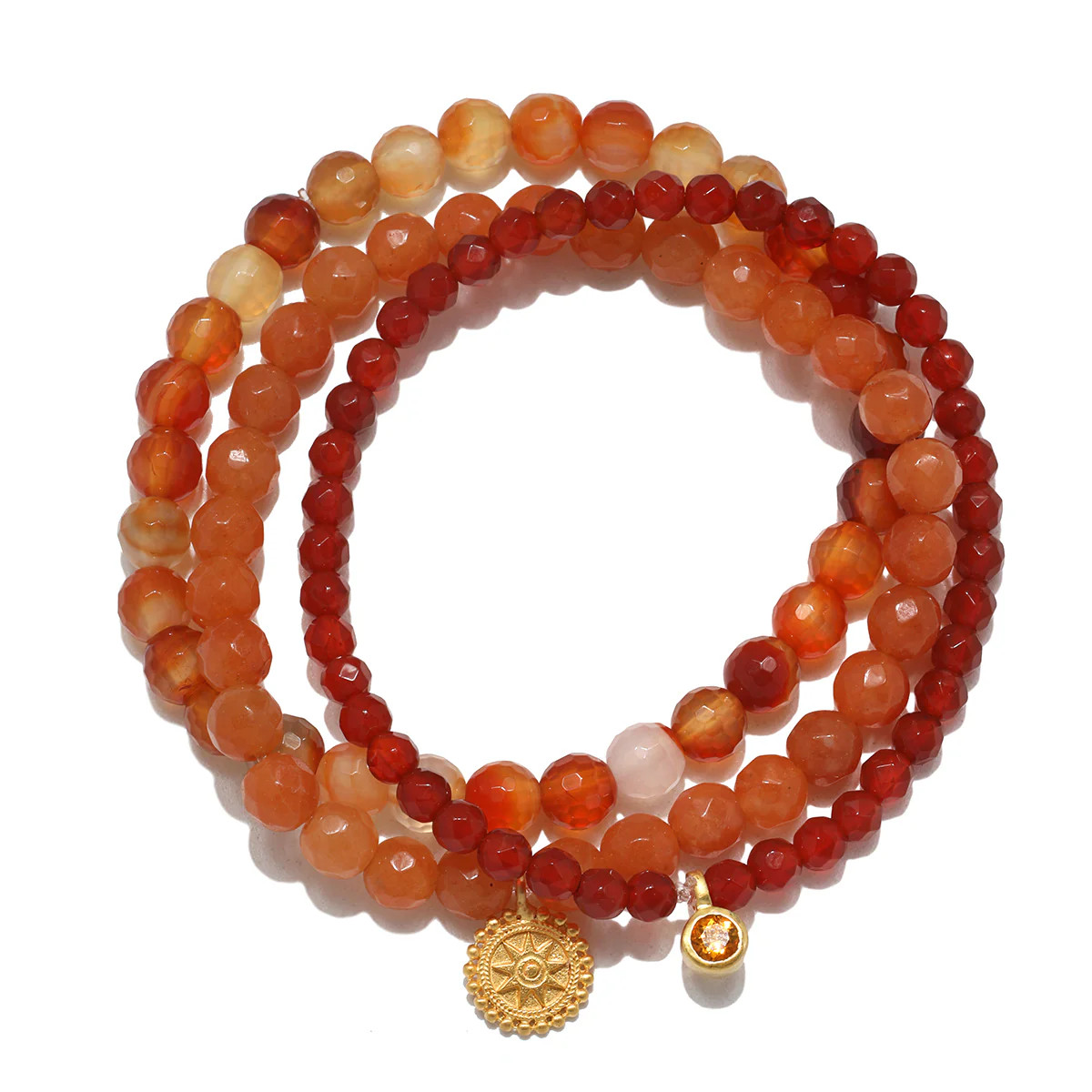 Manifest Protection Gemstone Bracelet Set | Satya Jewelry