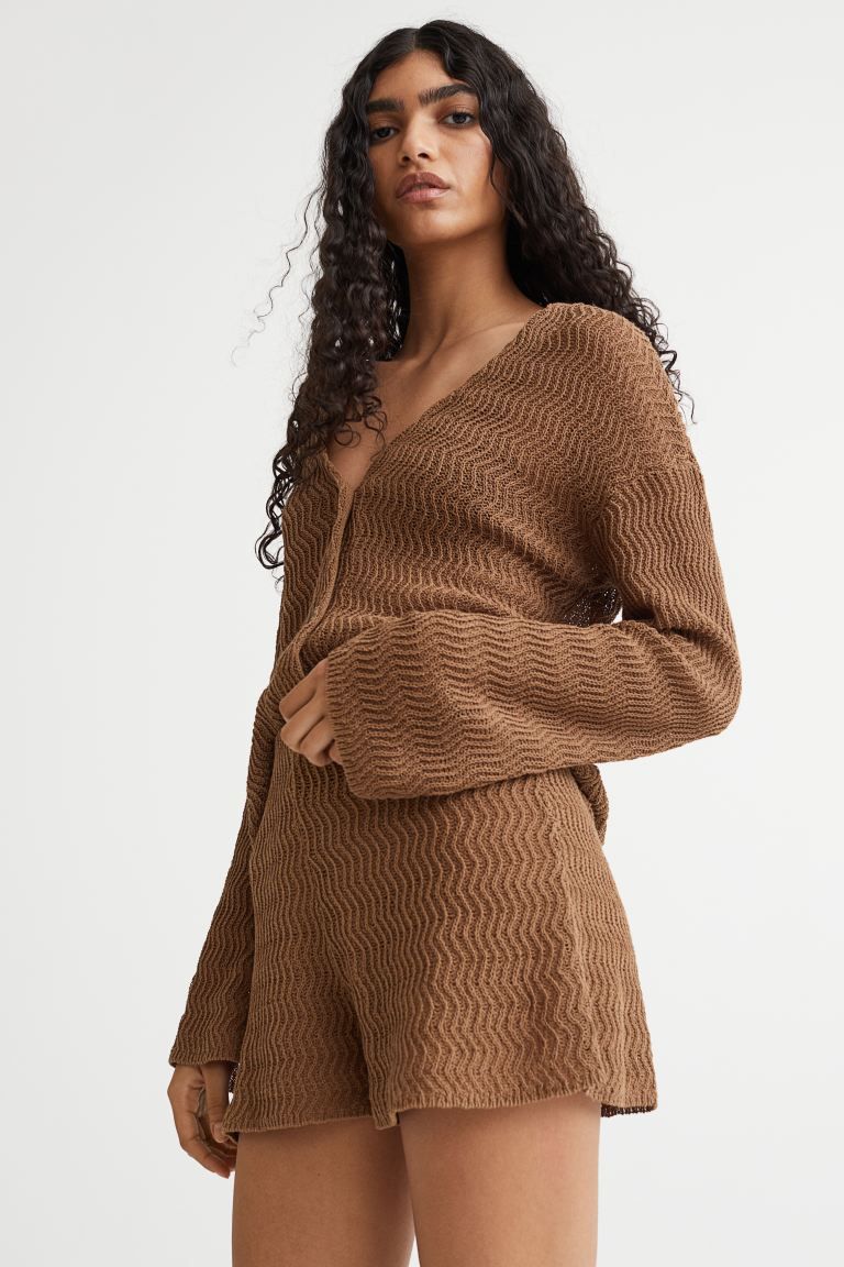 Knit Cotton Shorts | H&M (US + CA)