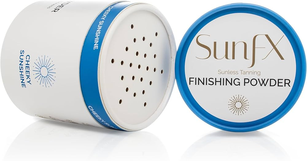 SunFX Post Spray Tan Translucent Finishing Powder | Talc Free | Sunless Tanning Setting Powder | ... | Amazon (US)