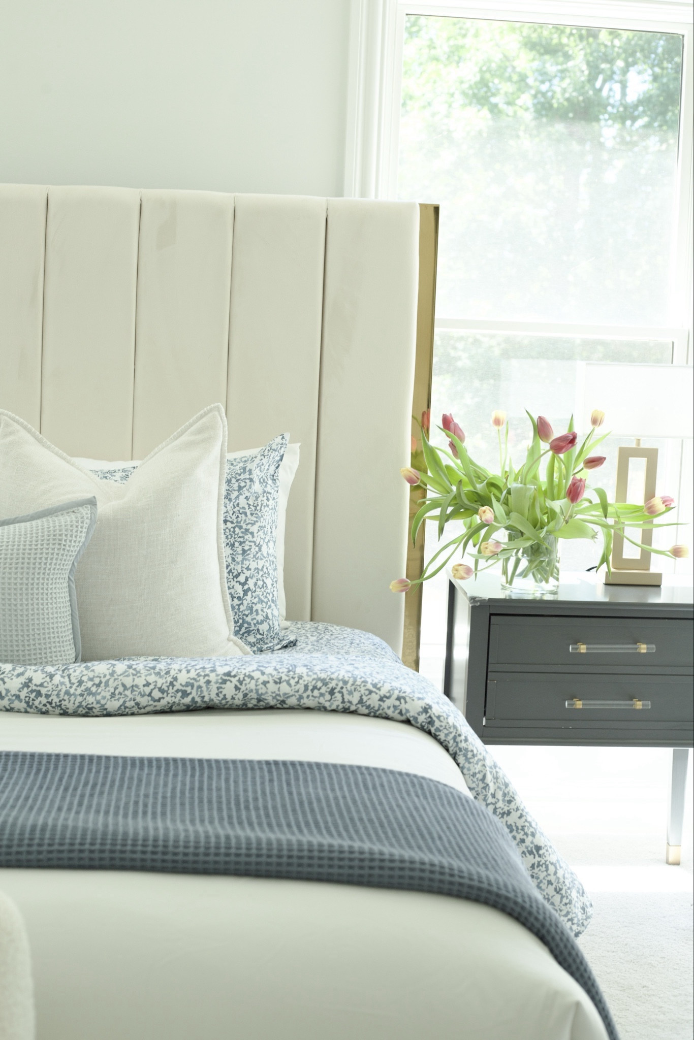 Summer refresh with Boll and Branch new colors and patterns! This bedding feels SOOO light and airy and extremely soft and luxurious. The perfect blend of textures and colors.  There’s a sitewide 15% right now! Also wearing Amazon x Sofia Grainge Pjs - SOFTEST EVER and under $20  

#LTKsalealert #LTKhome #LTKfamily