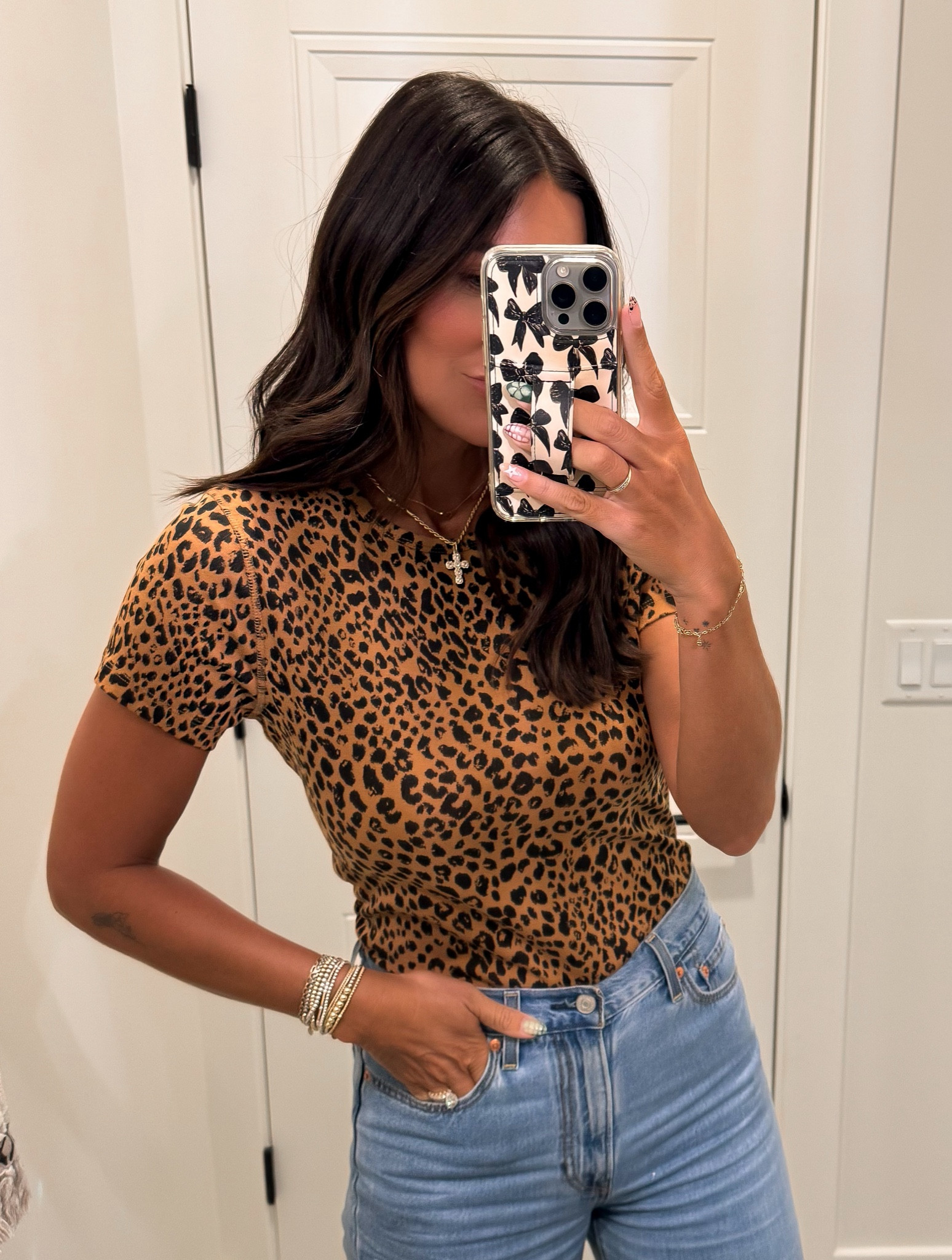 Leopard tee | Target tee (size medium) 

#LTKFindsUnder50 #LTKFindsUnder100