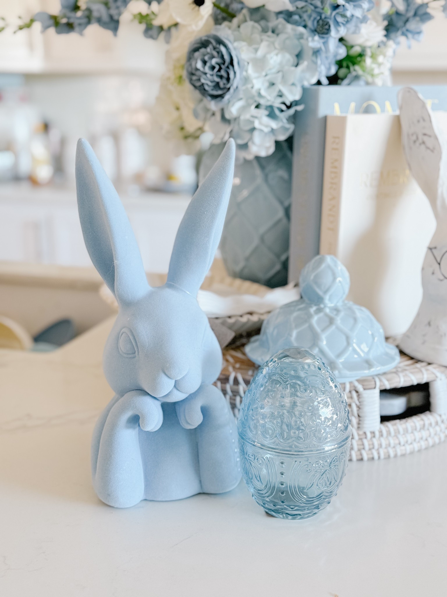 Blue bunny decor 

#LTKSeasonal #LTKHome #LTKSpringSale