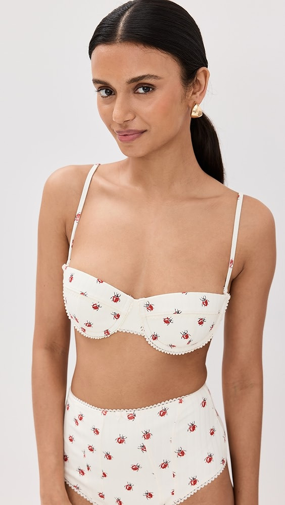 STAUD Jo Balconette Bikini Top | Shopbop | Shopbop