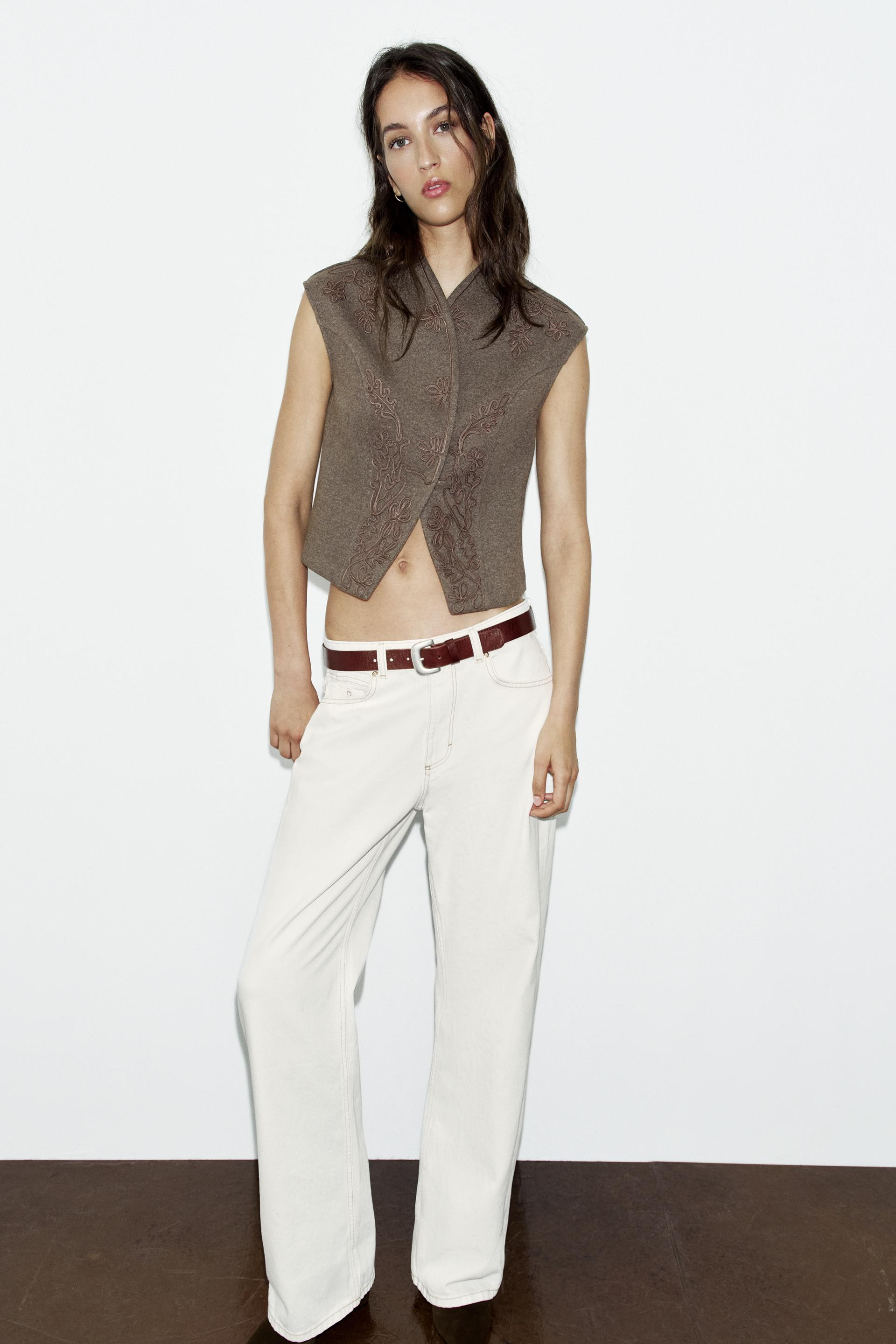 EMBROIDERED VEST | Zara US