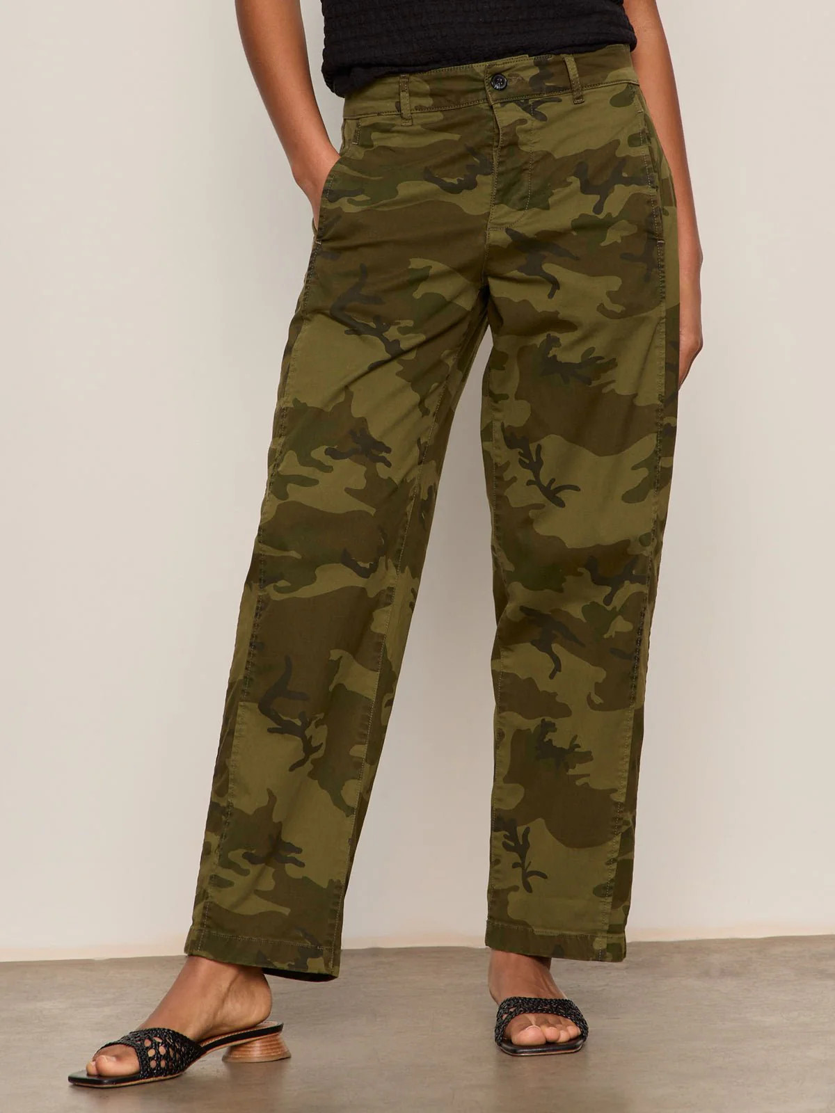Boyfriend Cruiser Pant Rambler Camo | Sanctuary Clothing