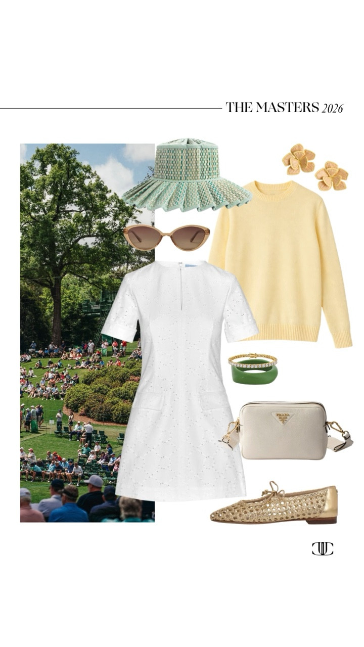 Masters 2026 Style 🌿🏌️‍♀️

Timeless, polished, and perfectly suited for a day at Augusta. This edit is all about breezy spring dresses, tailored linen sets, chic (walkable) shoes, and classic accessories that strike that effortless Southern balance.

From early tee times to clubhouse brunch, these looks are designed to keep you comfortable, refined, and ready for a full day on the course. Save this for tournament outfit inspo and tap to shop each look. ⛳✨

#LTKStyle #MastersStyle #GolfTournamentStyle #SpringOutfits #PreppyStyle #SouthernStyle #EventStyle #LTKFinds 

 

#LTKdayinmylife #LTKootd #LTKOver40
