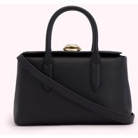 Lulu Guinness | Black Leather Madeline Handbag | Lulu Guinness (UK)
