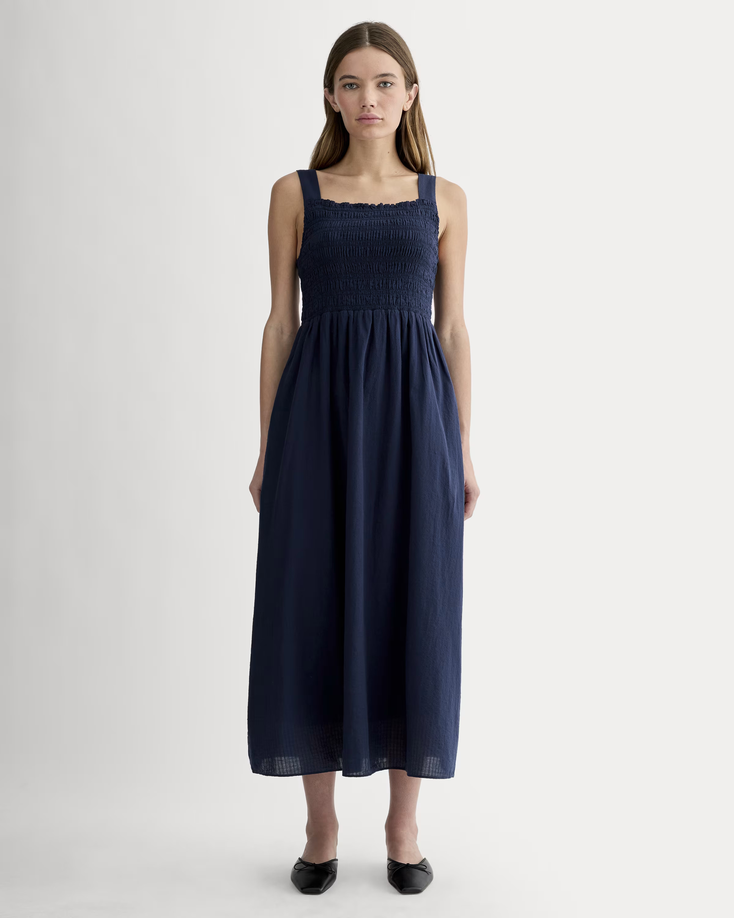 The Gauze Smock Dress | Everlane