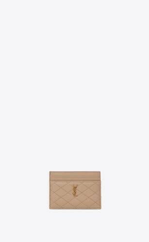 gaby card case in quilted lambskin | Saint Laurent Inc. (Global)