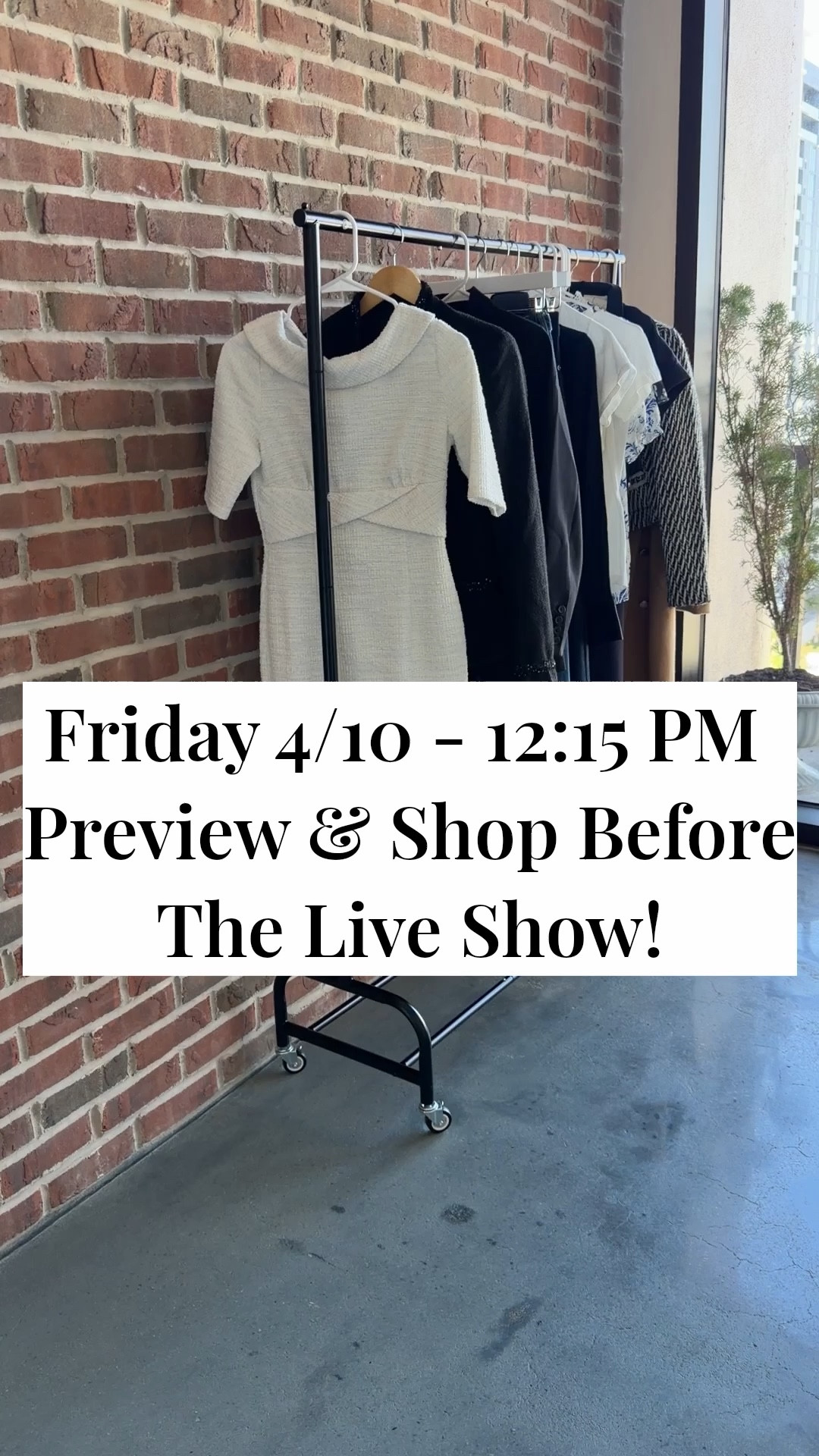 Friday 4/10 - 12:15 PM - Preview & Shop Before The Live Show! Join me today on Amazon Live ! Amazon.Com/live/haileyefeldman 

#LTKPetite #LTKdayinmylife #LTKWorkwear