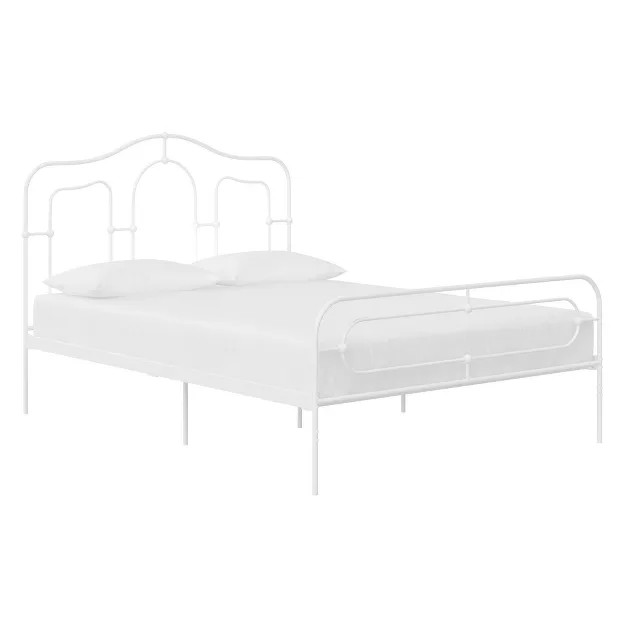 Primrose Metal Bed Frame with Secured Slats Headboard and Footboard - Mr. Kate | Target