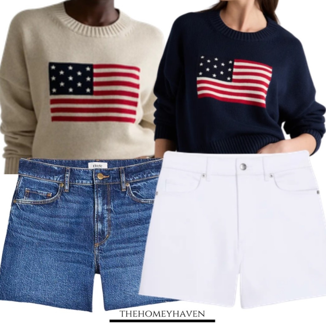Memorial Day and 4th of July favs!


Fourth of July outfits, flag sweater, jean shirts, summer outfits

#LTKdayinmylife #LTKootd