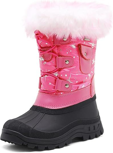 DREAM PAIRS Unisex-Child Snow Boots | Amazon (US)