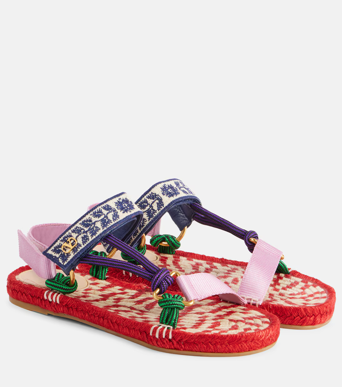 Lake Powell crochet-trimmed sandals | Mytheresa (US/CA)