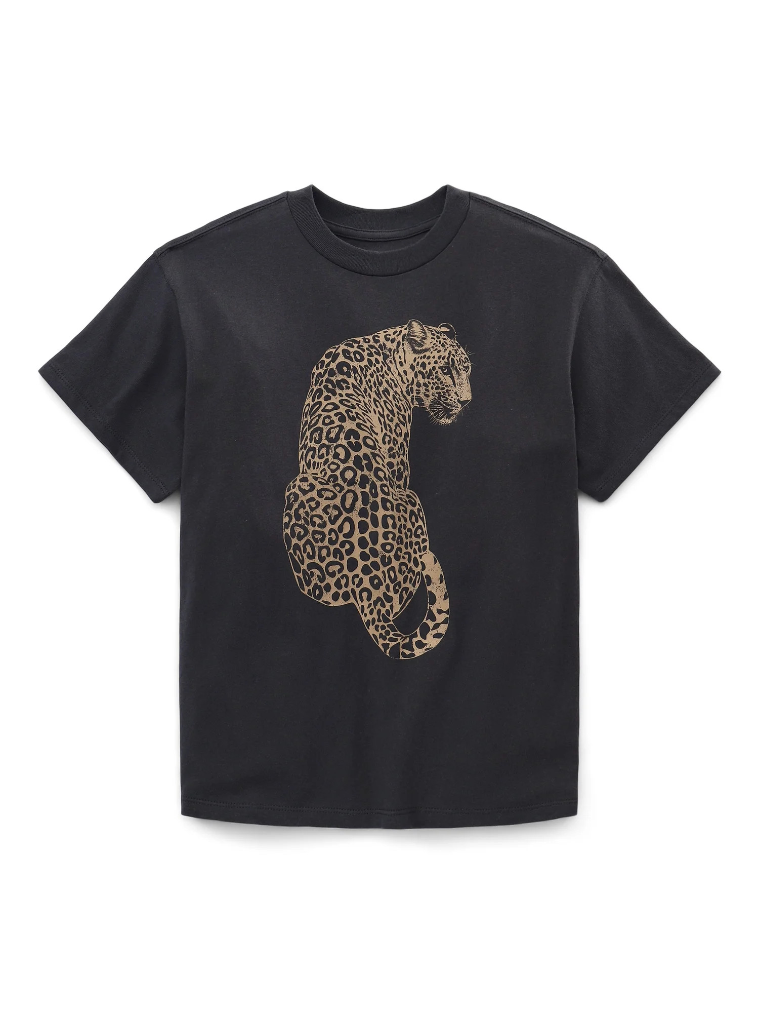 Weekend Academy Girls Short Sleeve Boxy Graphic T-Shirt, Sizes 4-18 | Walmart (US)