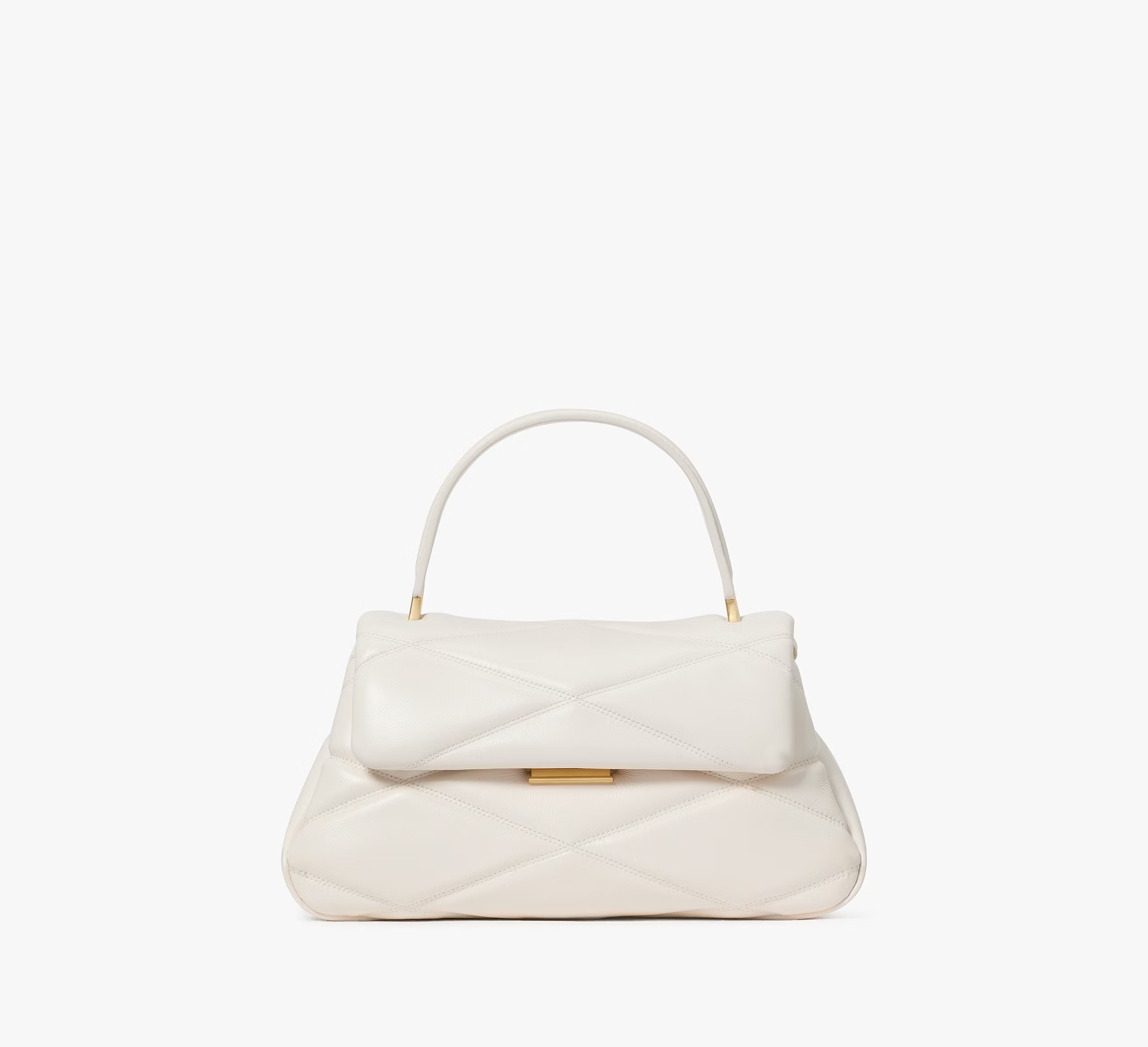 Kate Spade Grace Quilted Top Handle Bag, Cream | Kate Spade (US)