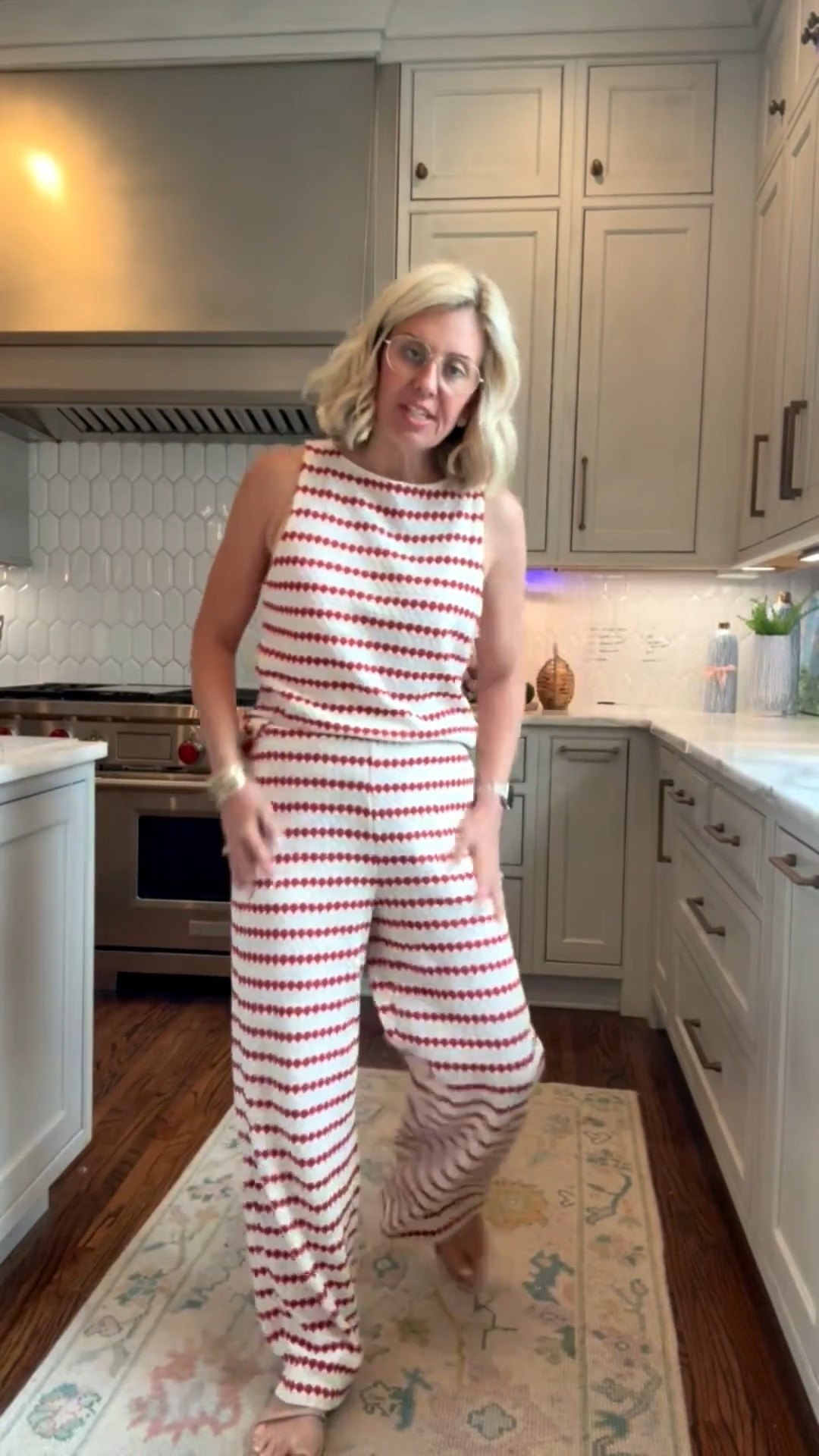 Oh how we love a set and this is perfection! 
Top - small (need xs)
Pants - small
Sandal- 8 tts 

*Use code SUMMER for 30% off my bangles

#LTKSeasonal #LTKootd #LTKmomlife