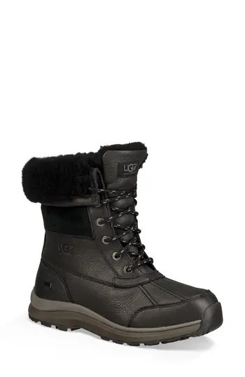 UGG® Adirondack III Water Resistant Bootie in Bblc at Nordstrom Rack, Size 5 | Nordstrom Rack