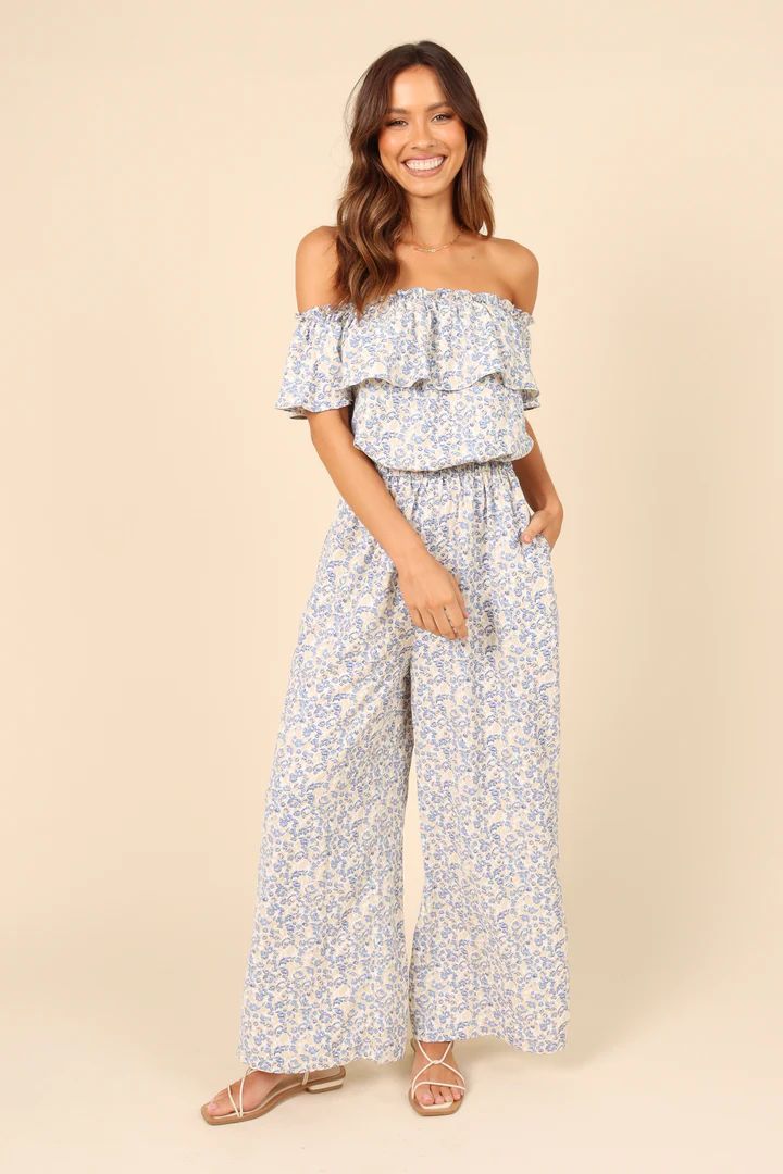 Sessi Jumpsuit - Blue | Petal & Pup (US)