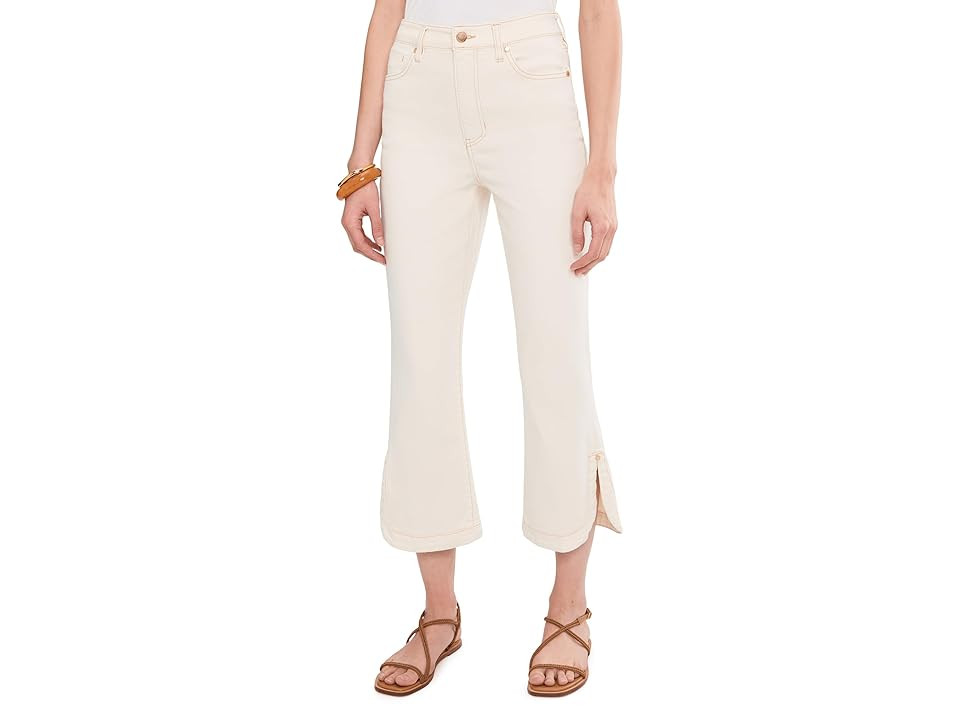 Liverpool Los Angeles High-Rise Hannah Crop Flare Jeans With Tulip Hem 25 1/2 Inseam Women's Jeans Desert Dunes : 8 25.5 | Zappos