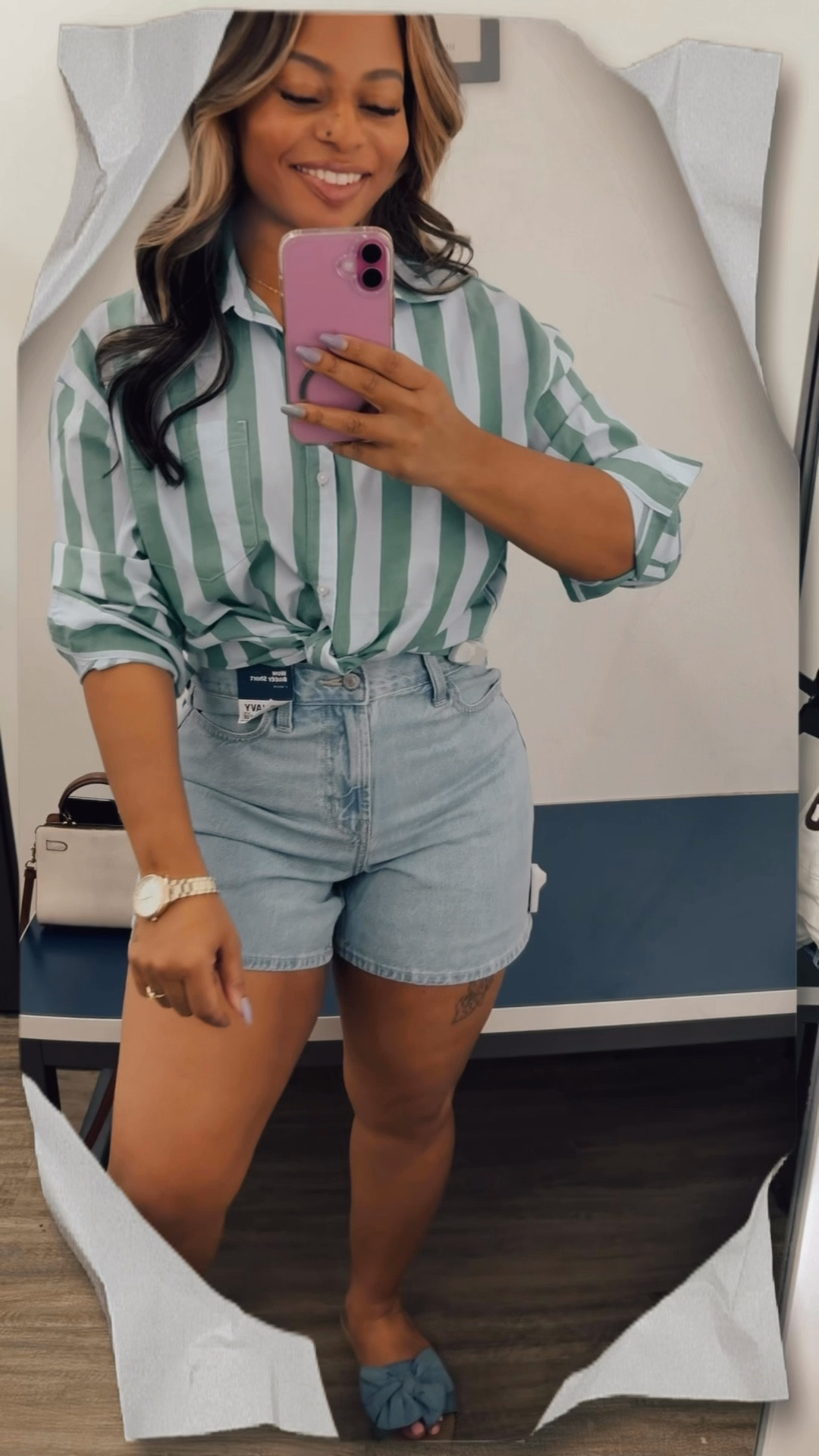 5’2 | 150lbs | Small shirts, Medium bottoms (size 6) 🛍️ 

It’s an Old Navy Summer for the girls 🫶🏽 As a Mom of 2 boys I don’t want shorts that show my cheeks and these shorts from Old Navy are perfect not too short or too tight but still stylish and serving looks! 

Perfect spring summer fits for the moms who still want style and comfortability 💅🏽

#LTKmomlife #LTKPetite #LTKgrwm