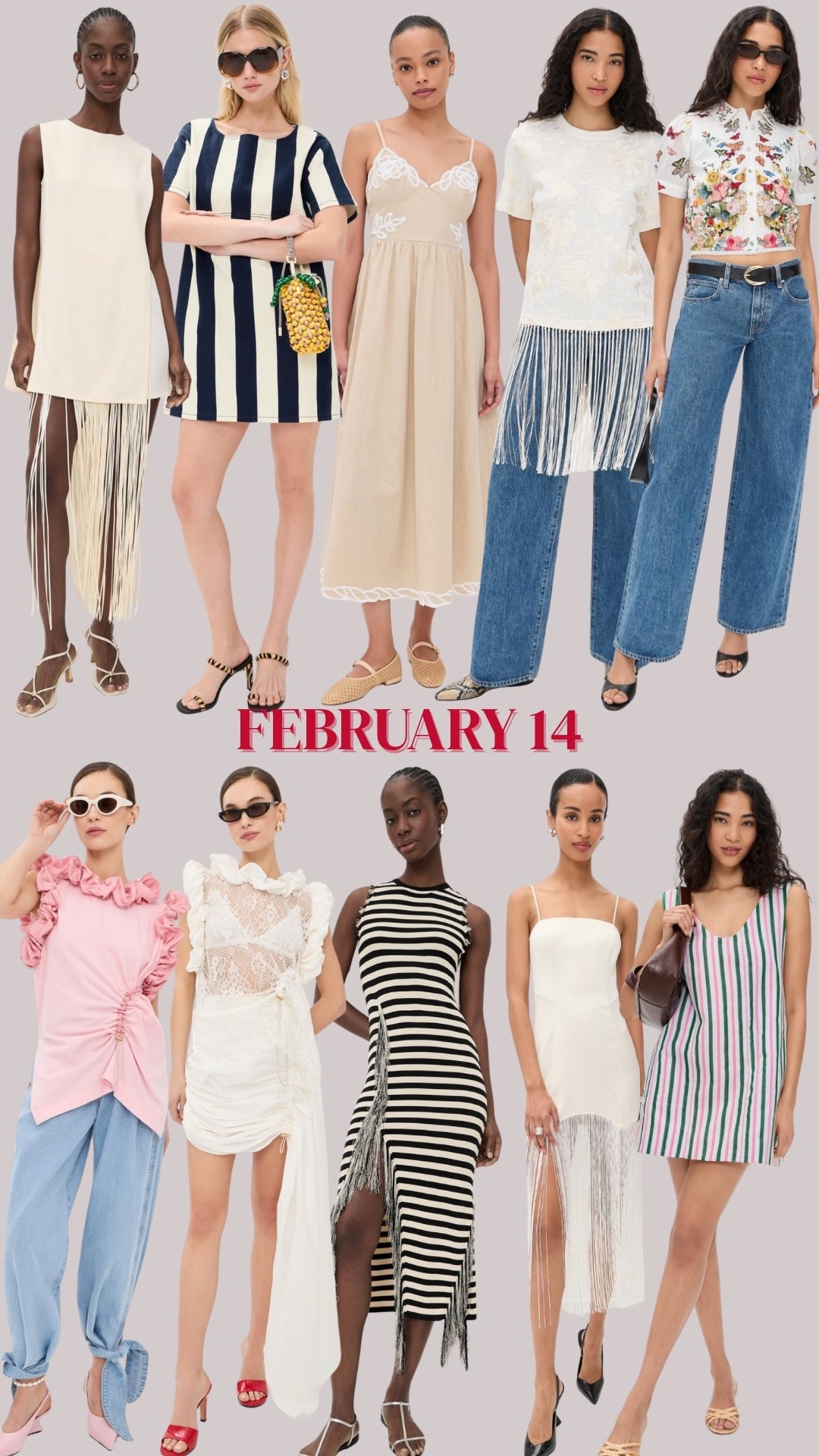 February 14th ShopBop Favs

#LTKValentine #LTKNYFW #LTKdayinmylife