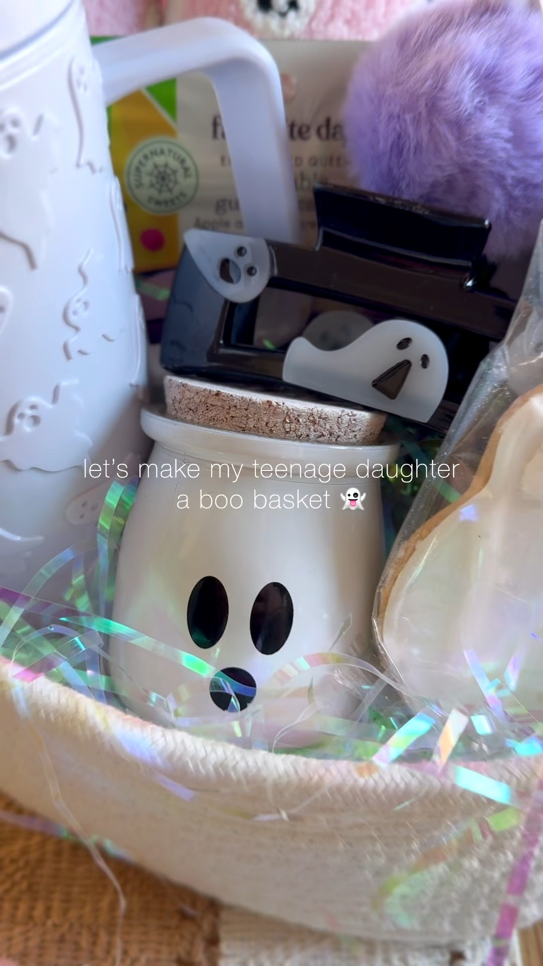 Every girl deserves a boo basket and this one is spooky cute! 👻 Everything a teenage girl could need for a boo-tiful Halloween.

Boo basket , Walmart finds , code orange , ghostie

#LTKSeasonal #LTKFamily #LTKHalloween