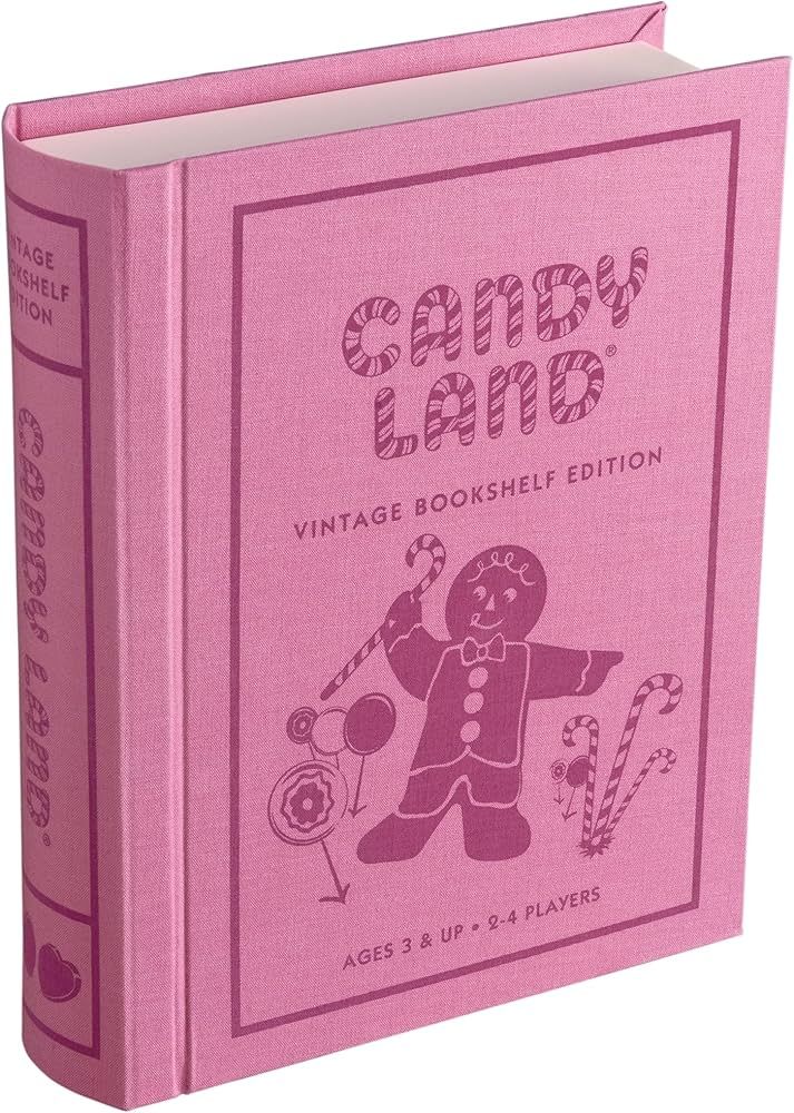 WS Game Company Candy Land Vintage Bookshelf Edition, Multi, For 2 to 4 | Amazon (US)