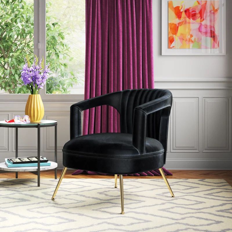 Ayla Chair With Tufted Design | Wayfair Professional