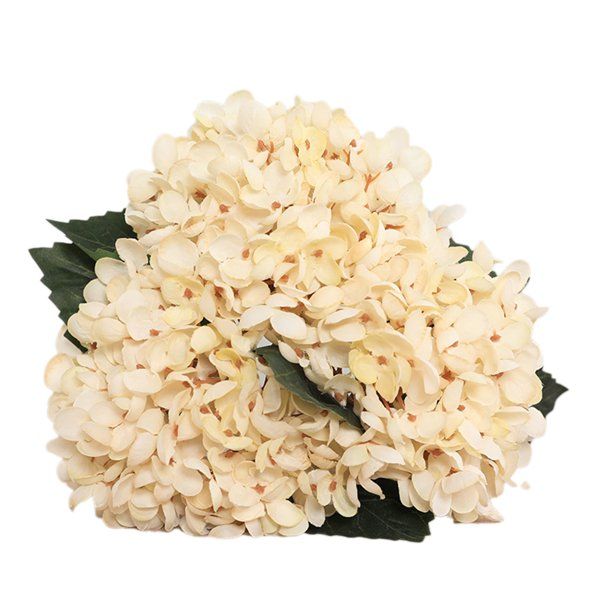 VEAREAR Artificial Flowers Full Hydrangea DIY Faux Flower Silk Reusable Fake Floral Plant for Bri... | Walmart (US)