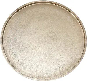 DN DECONATION Gold Tray, Large Decorative Trays for Coffee Table, Ottoman, Farmhouse Tray, Round ... | Amazon (US)
