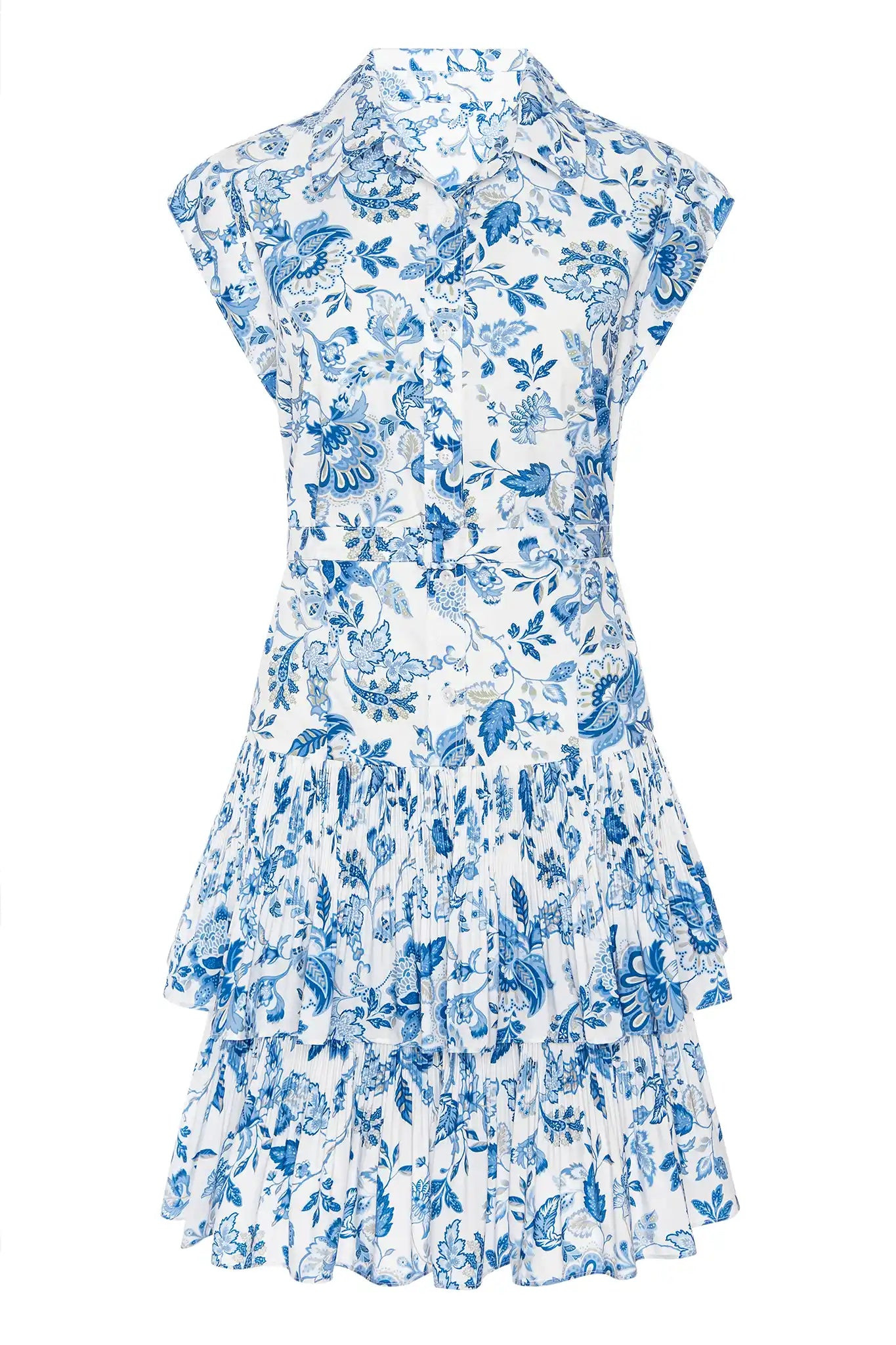 Dylan Dress- Blue Floral | Avara
