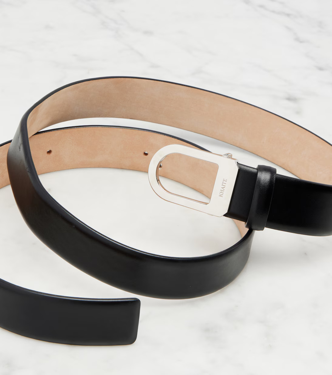 Saddle 30mm leather belt | Mytheresa (US/CA)