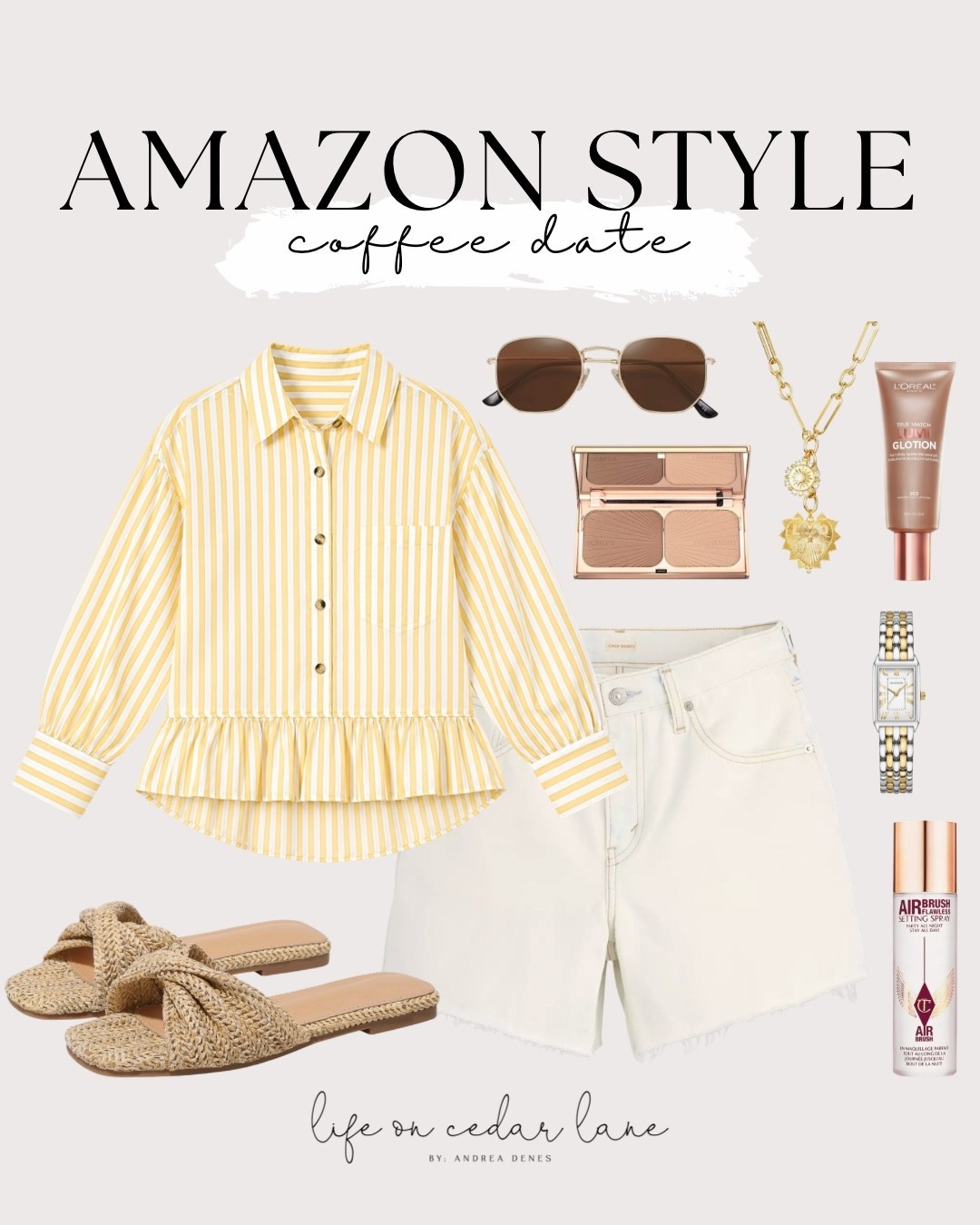 Perfect outfit for a coffee date with Amazon finds! #amazonstyle #outfitoftheday

#LTKmomlife #LTKSaleAlert #LTKOver40