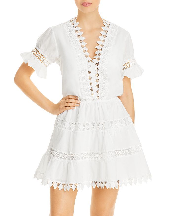 Peixoto Ora Cotton Embroidered Cover Up Dress Back to Results -  Women - Bloomingdale's | Bloomingdale's (US)