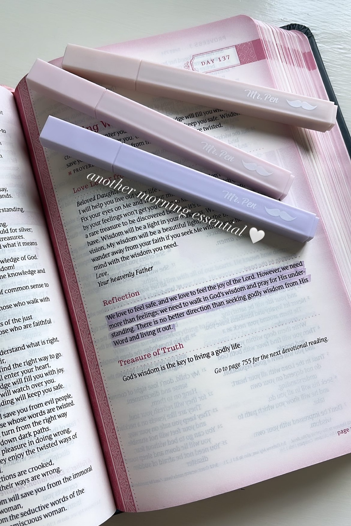 My favorite devotional & Bible highlighters 

#LTKFind #LTKSeasonal #LTKhome