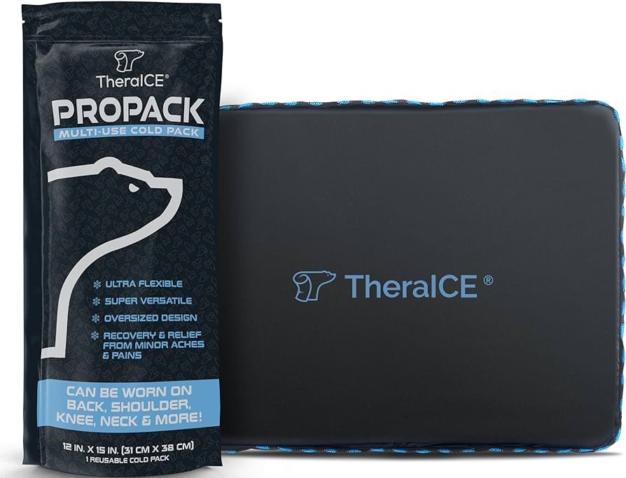 TheraICE PROpack Hot & Cold Therapy Reusable Cold Gel Ice Pack - Extra Large 12x15 - Great for Mu... | Amazon (US)