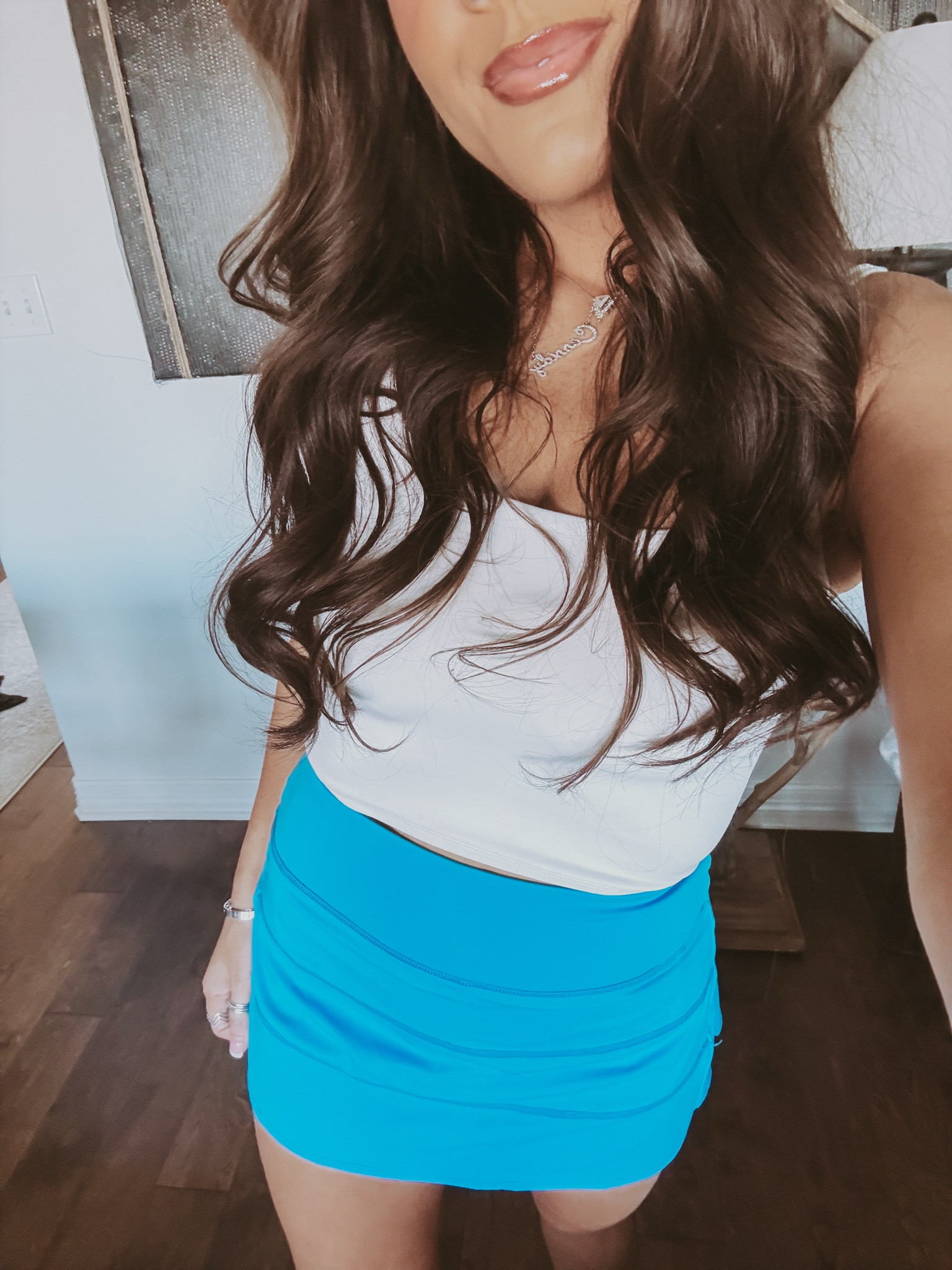 Ready to hit the court in style? My new tennis skirt (XS) paired with a crop tank (XS) and my go-to lip gloss is perfect for any match! #athleisure #ootd #activewear


#LTKootd #LTKPetite #LTKSaleAlert