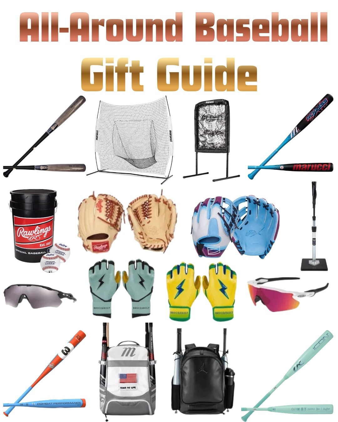 A lot going on here, but these are the best of the best. No fluff, just quality. MLB approved  All of these products are awesome gifts for baseball players of any age! Check the full product list for different styles and sizes!

#LTKHoliday #LTKGiftGuide #LTKActive