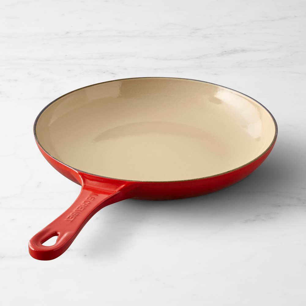 Le Creuset Enameled Cast Iron Shallow Fry Pan, 9 3/4" | Williams-Sonoma
