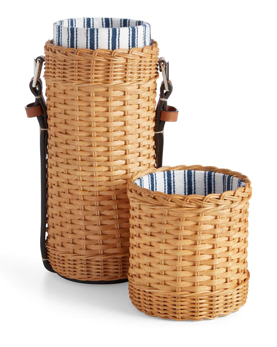 Ralph Lauren Bailey Single Wine Tote | Neiman Marcus