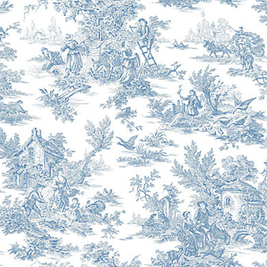 Campagne Toile Wallpaper | Ballard Designs, Inc.