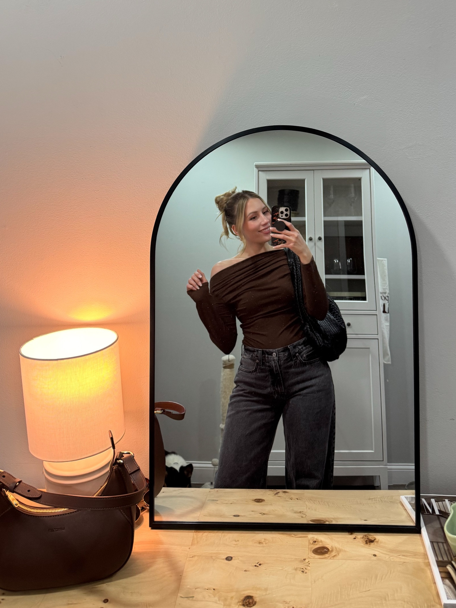 Favorite top I own it in so many colors! Wearing a medium. Abercrombie low rise baggy jeans are a 26 long

#LTKSaleAlert #LTKFindsUnder100 #LTKFindsUnder50