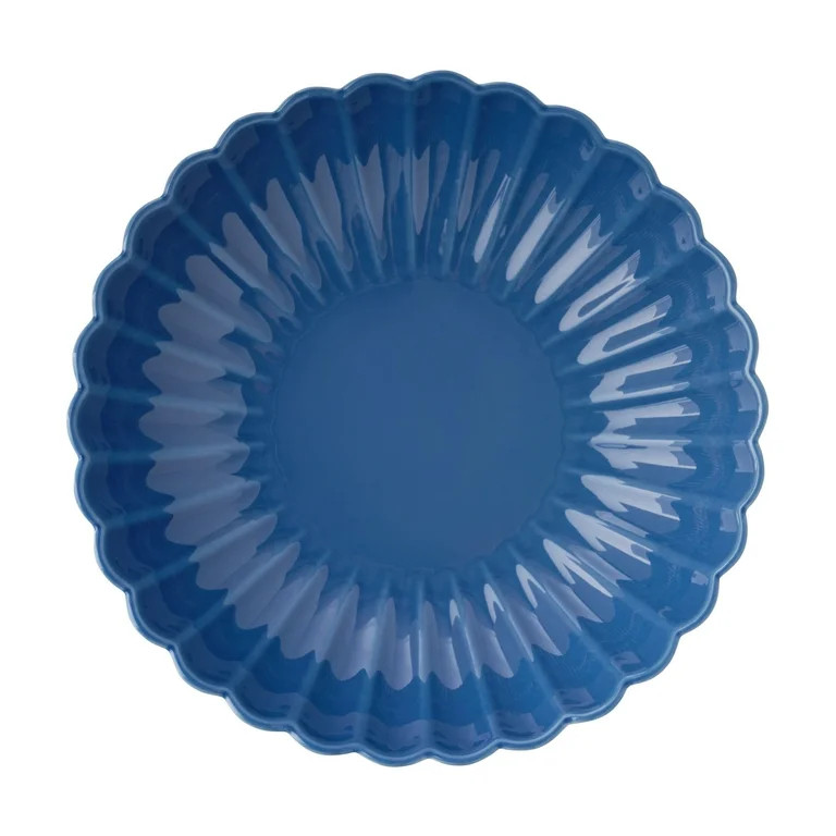 The Pioneer Woman Colette Stoneware 11-inch Serving Bowl, Blue - Walmart.com | Walmart (US)