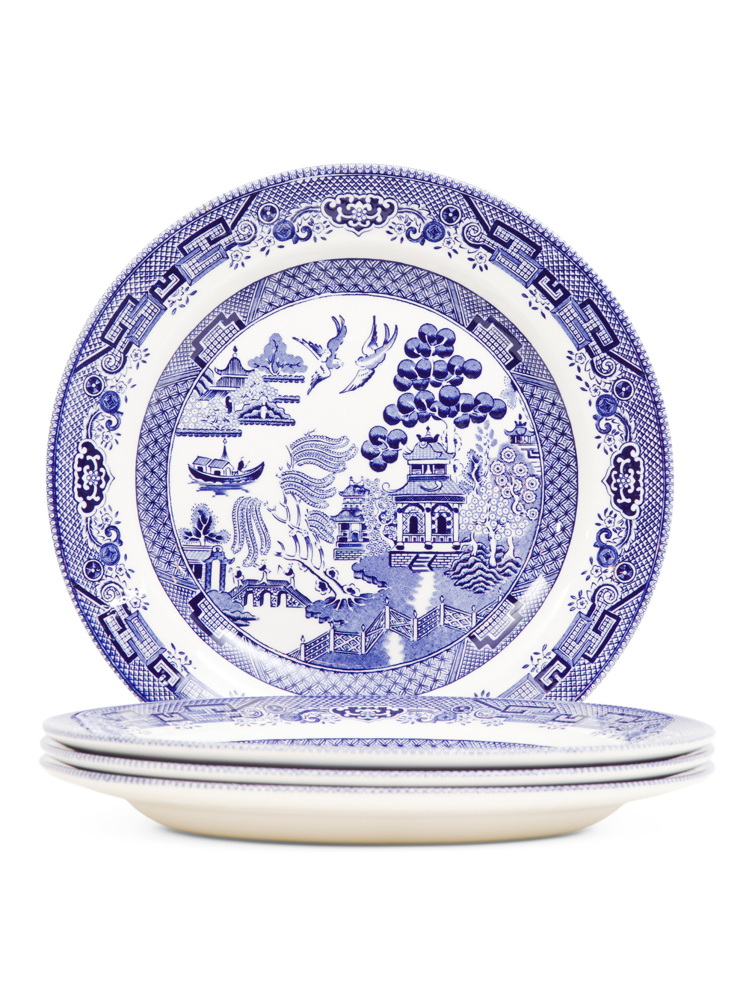 4pk Blue Willow Dinner Plates | Kitchen & Dining Room | Marshalls | Marshalls